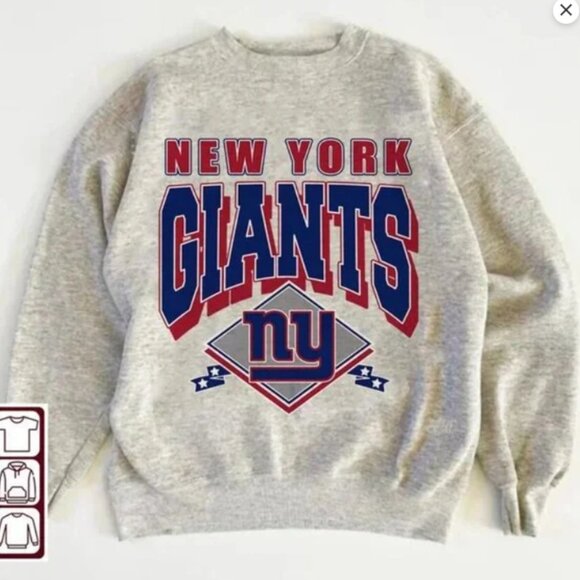 New York Giants Football Sweatshirt, NY Giants New York Giants Football Shirt - Picture 1 of 2